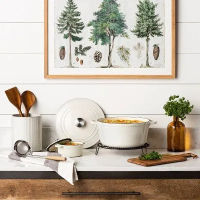 5qt Enameled Cast Iron Dutch Oven - Hearth & Hand with Magnolia