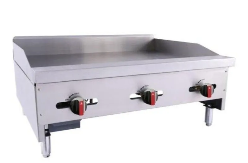 BakeMax BACG36-3 Manual Gas Griddle 36"