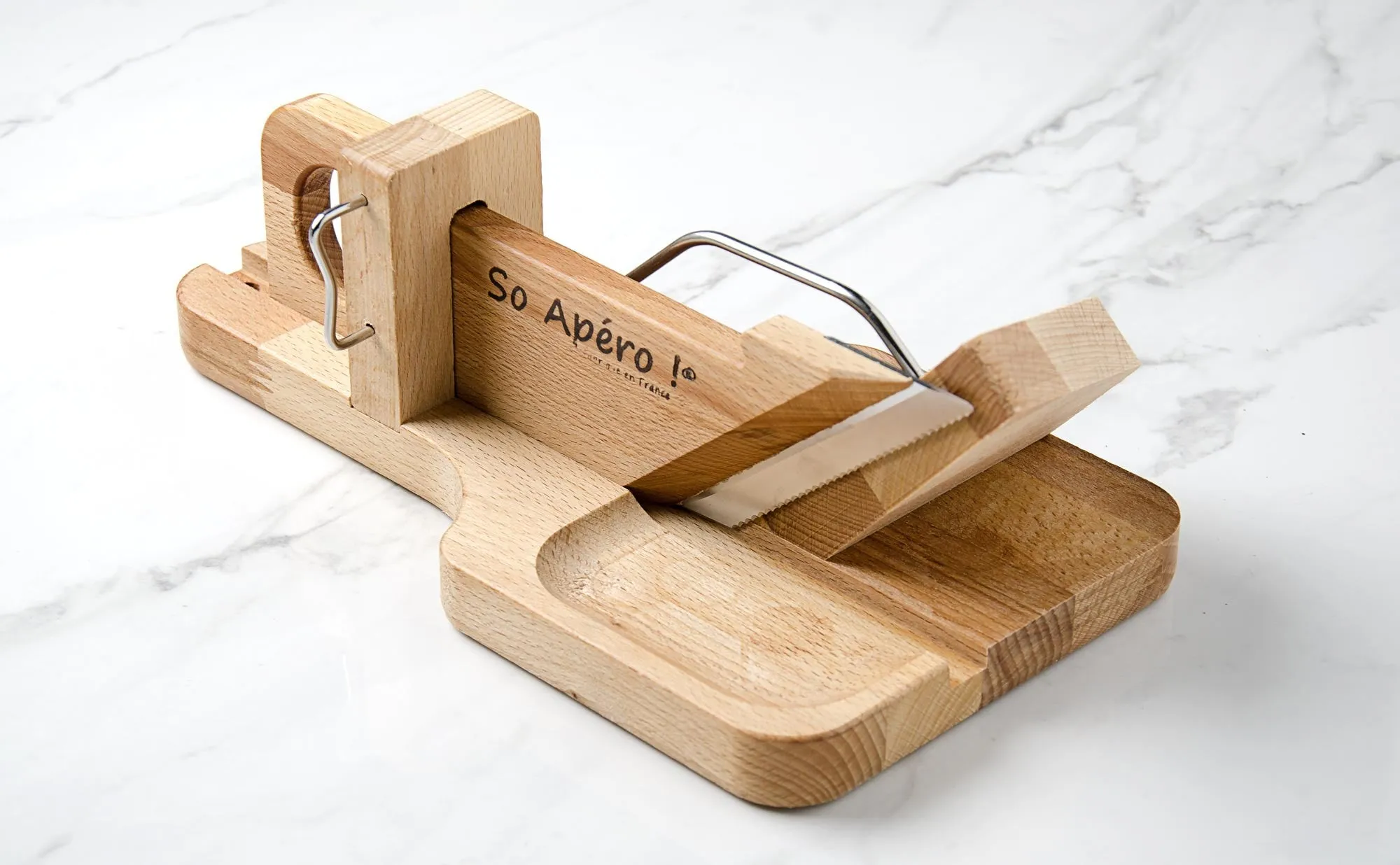French Saucisson Guillotine Slicer L'originale