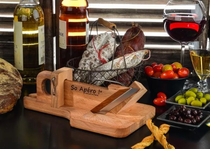 French Saucisson Guillotine Slicer L'originale