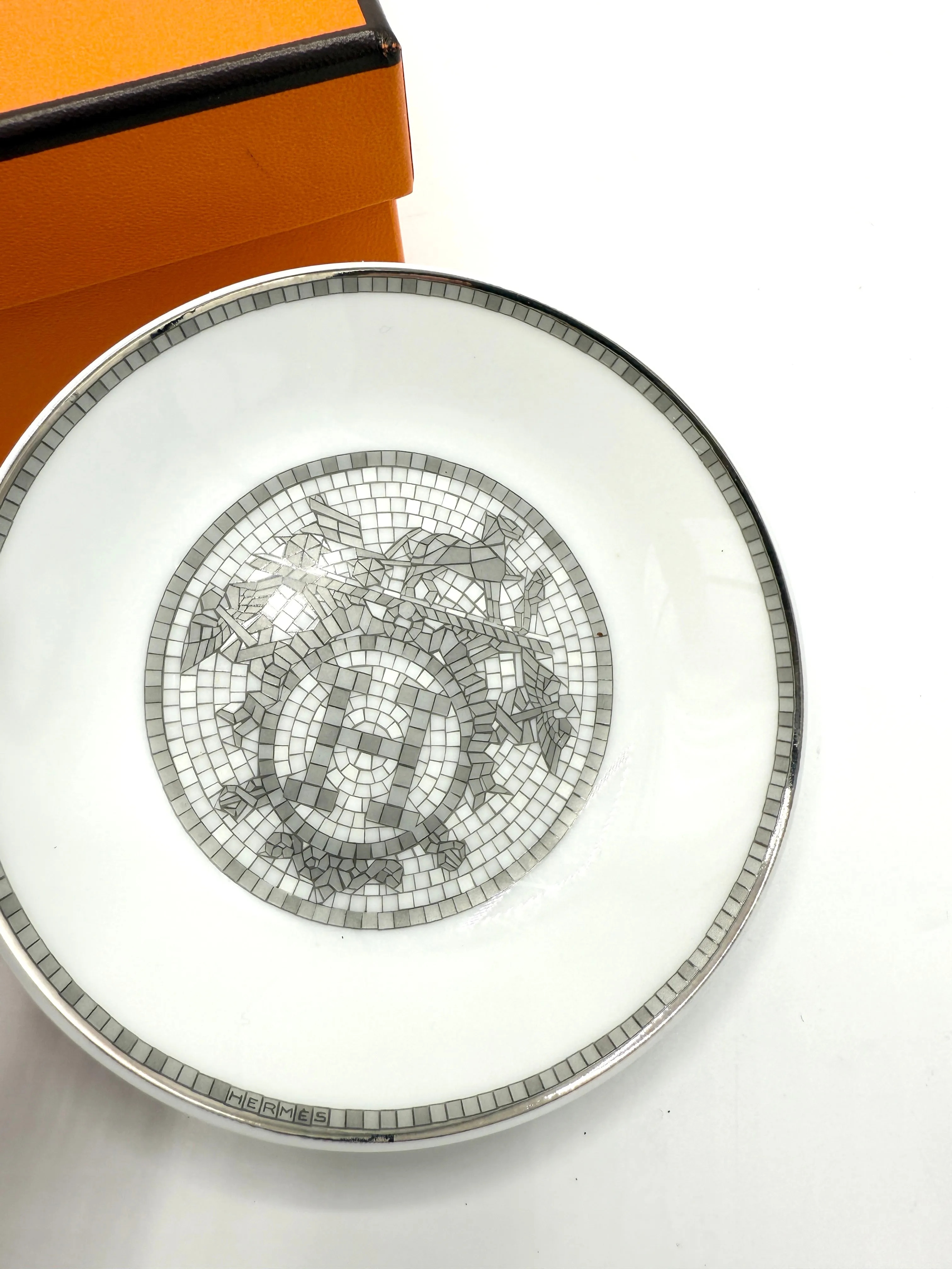 H Mosaic 2 Small Saucer Bowls
