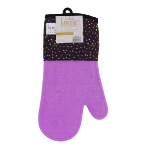 Krumbs Kitchen Designer Collection Silicone Oven Mitt, Confetti