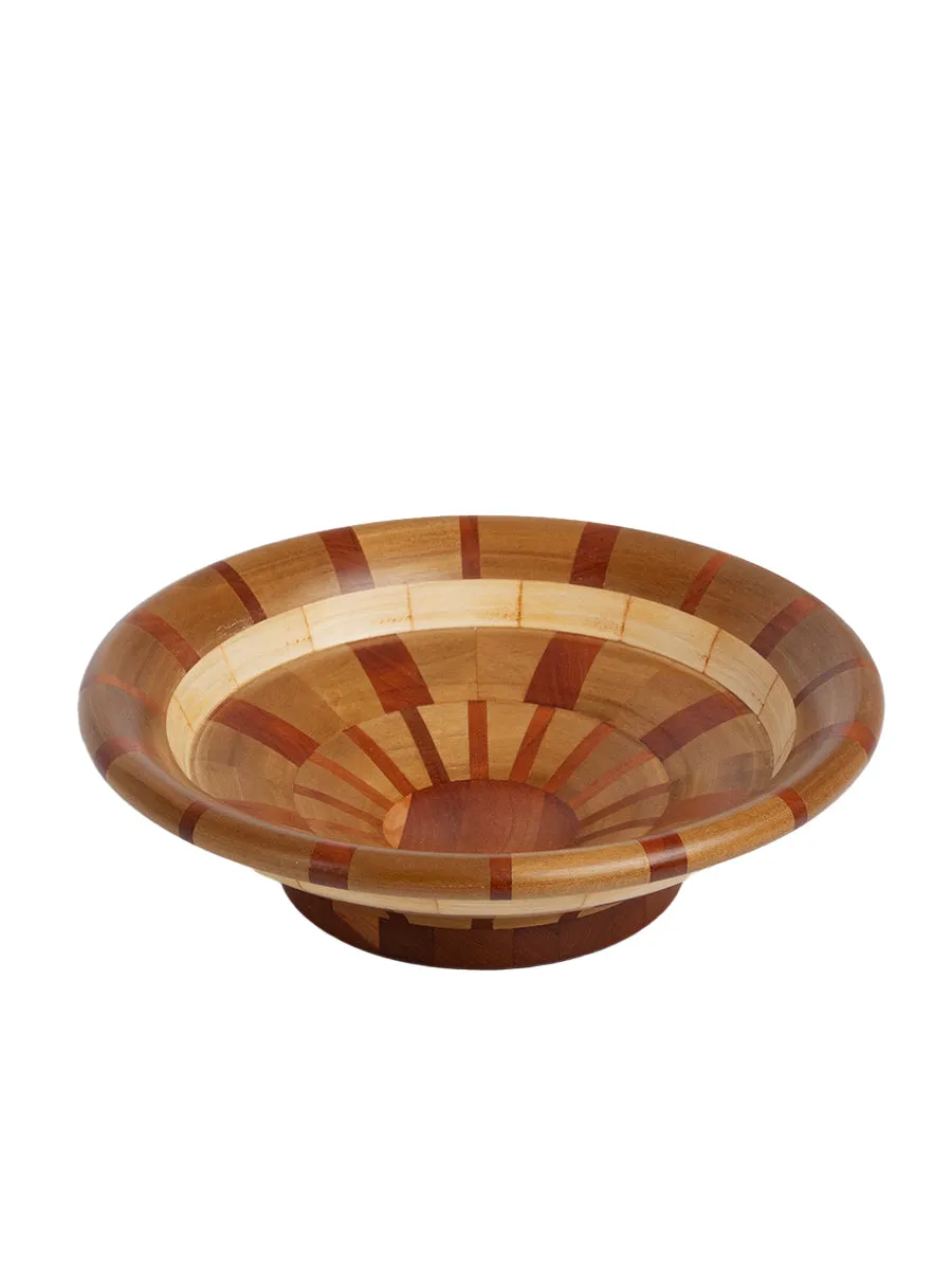 Ravinia Segmented Wooden Bowl #6