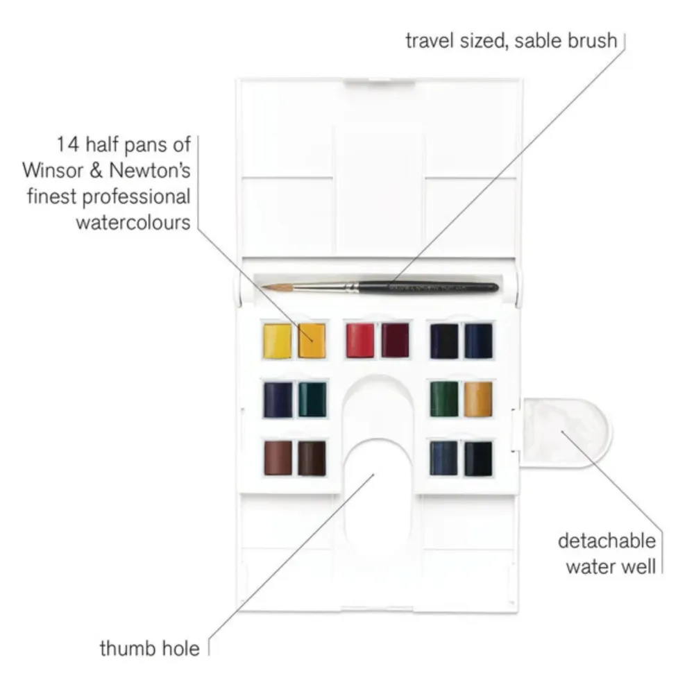 Winsor & Newton Artist Watercolour Travel Sets